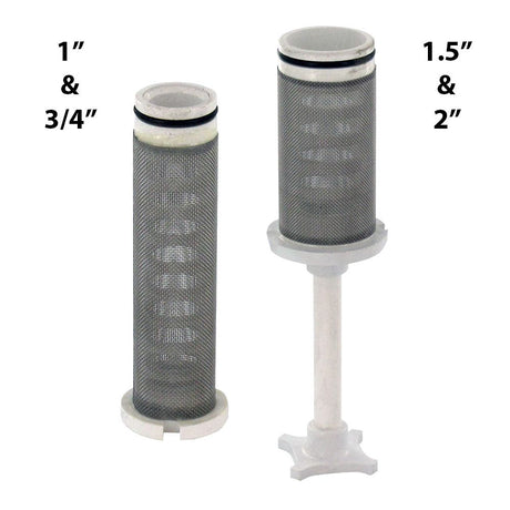 Rusco/Vu-Flow Stainless Steel Filter Screens for Sed. Trappers/Sand Separators - 30 mesh [533 mic] for 3/4" or 1" Sed. Trapper