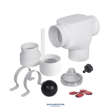 First Flush Plus Downpipe Kit 4" WDDP111 Rain Harvesting by Blue Mountain Co.