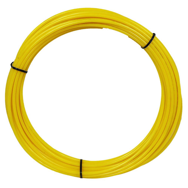 Yellow 5/8" OD LLDPE Polyethylene Tubing