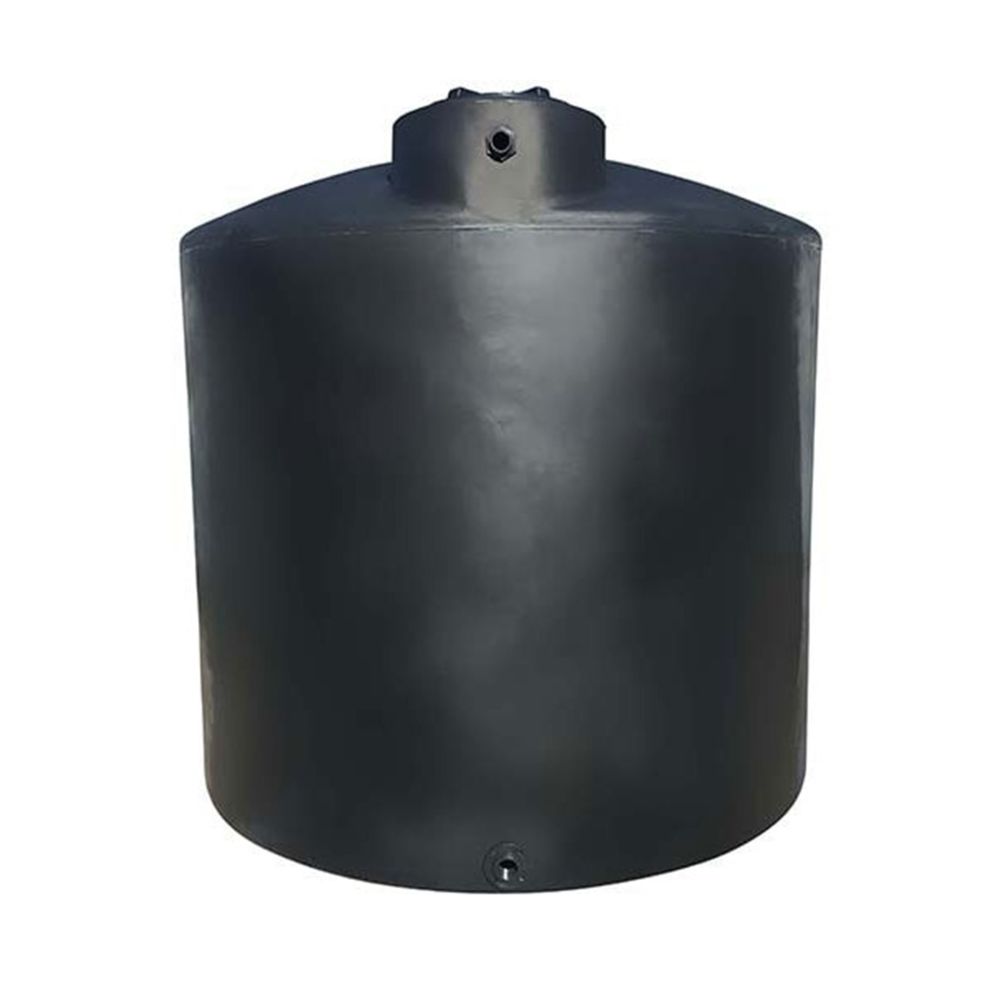 3000 Gallon Vertical Water Storage Tank - Dark Green - 102" W x 93" H [WA]