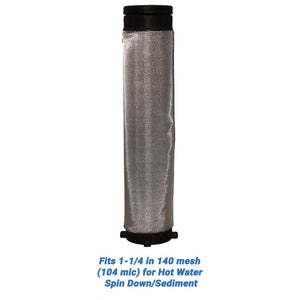 Rusco/Vu-Flow Hot Water Filter Screens for Spin-Down/Sediment Filters - Fits 3/4 in 30 mesh [533 mic] for Hot Water Spin Down/Sediment