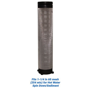 Rusco/Vu-Flow Hot Water Filter Screens for Spin-Down/Sediment Filters - Fits 3/4 in 30 mesh [533 mic] for Hot Water Spin Down/Sediment