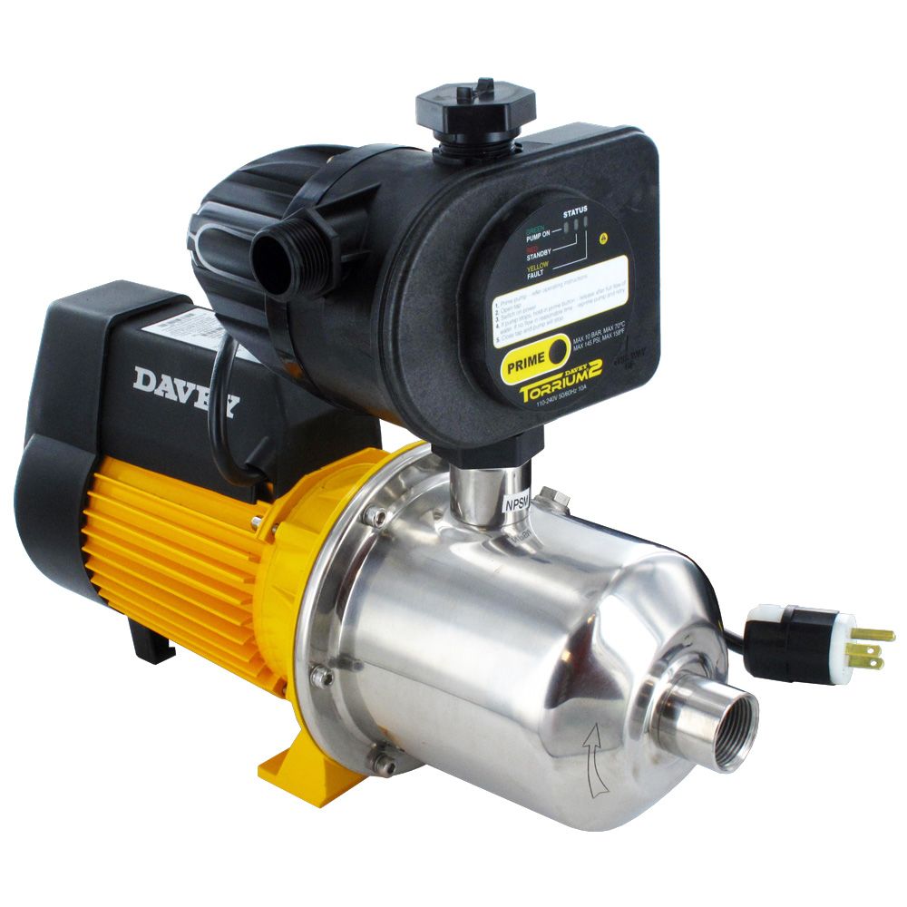 Davey BT30-30 Booster System with Torrium2 - +30 psi 30 gpm
